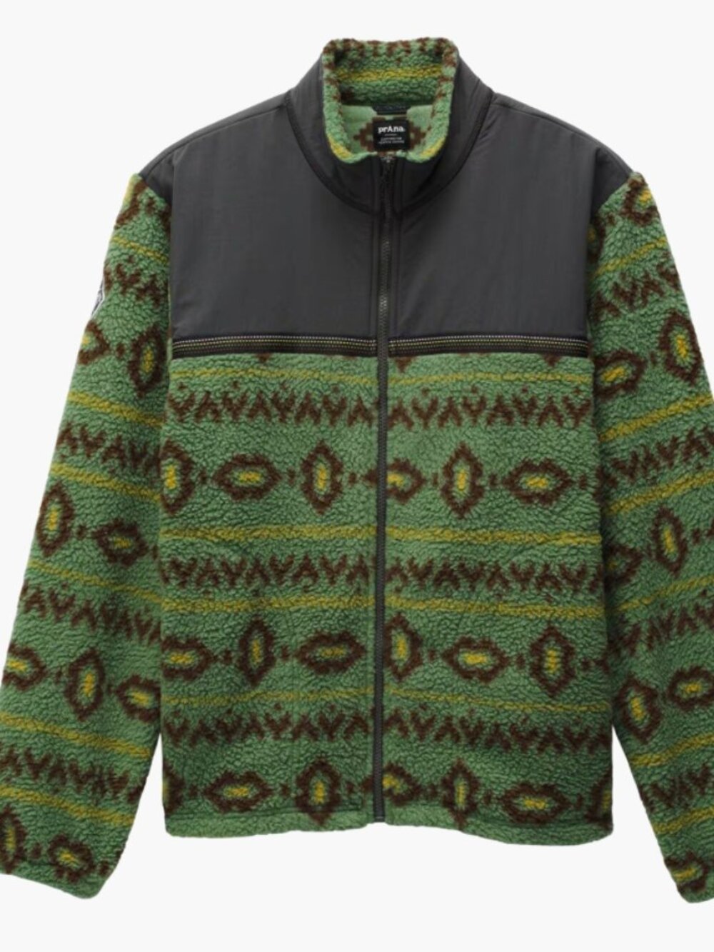 PRANA Men's Hurricane Full-Zip Fleece Jacket Size Large